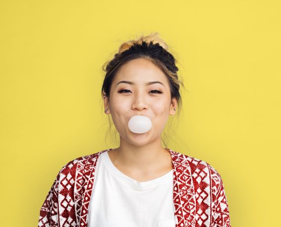 CHEWING SUGAR-FREE GUM REDUCED PRETERM BIRTHS